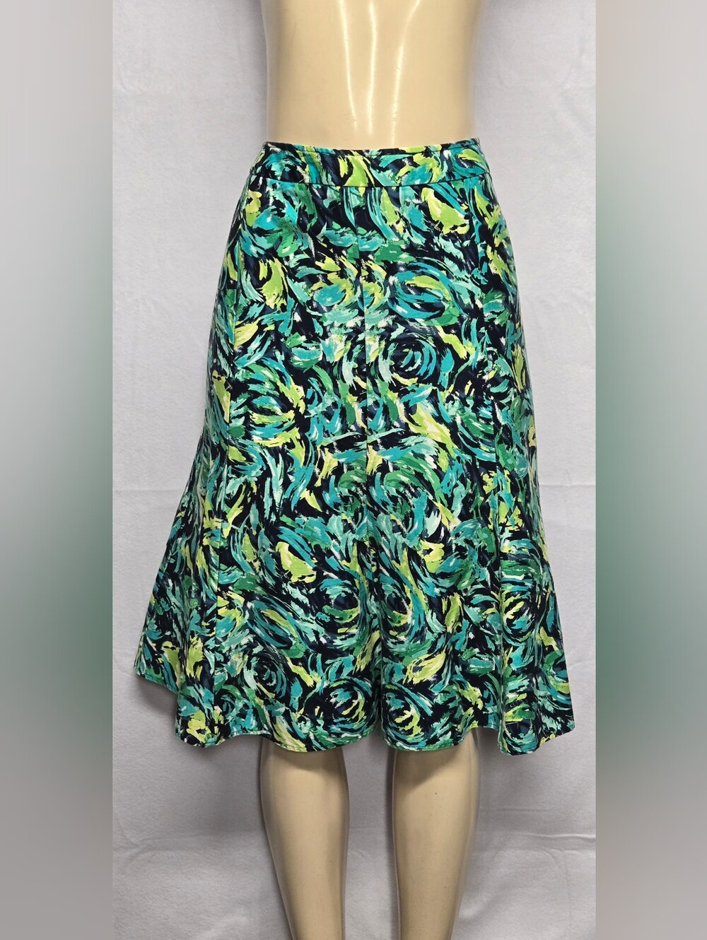 R.Q.T Skirt A Line Colorful Knee Length L